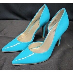 Ana Claire Turquoise Shoes High Heels Size 6 Super Comfy Sexy Hot BlueSky